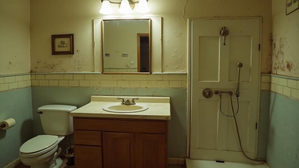 Before Spa-Like Bathroom